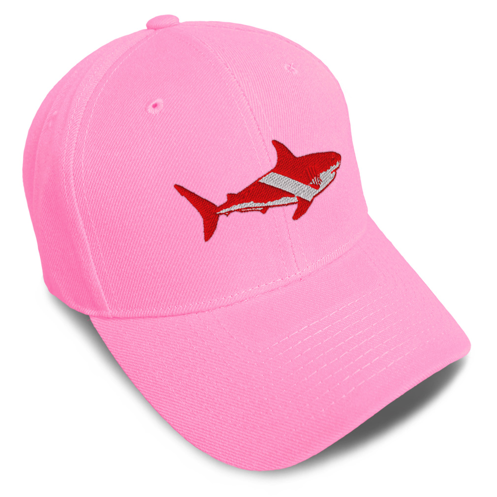 Baseball Cap Scuba Diving Flag Shark Embroidery Dad Hats for Men & Women 1 Size - Picture 32 of 41