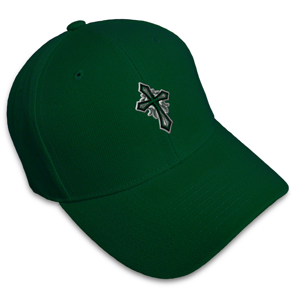 Baseball Cap Religious Cross Jesus God Embroidery Dad Hats for Men & Women - Picture 10 of 41