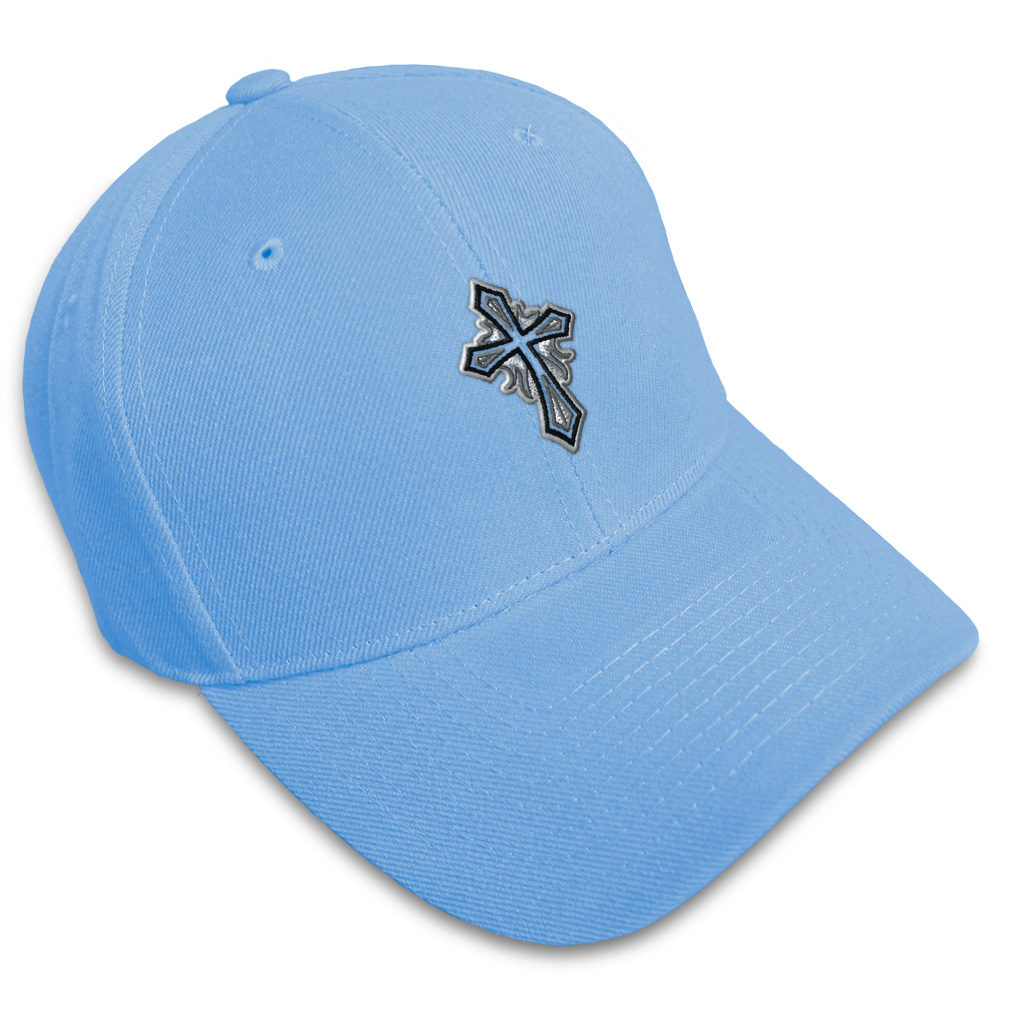 Baseball Cap Religious Cross Jesus God Embroidery Dad Hats for Men & Women - Picture 20 of 41