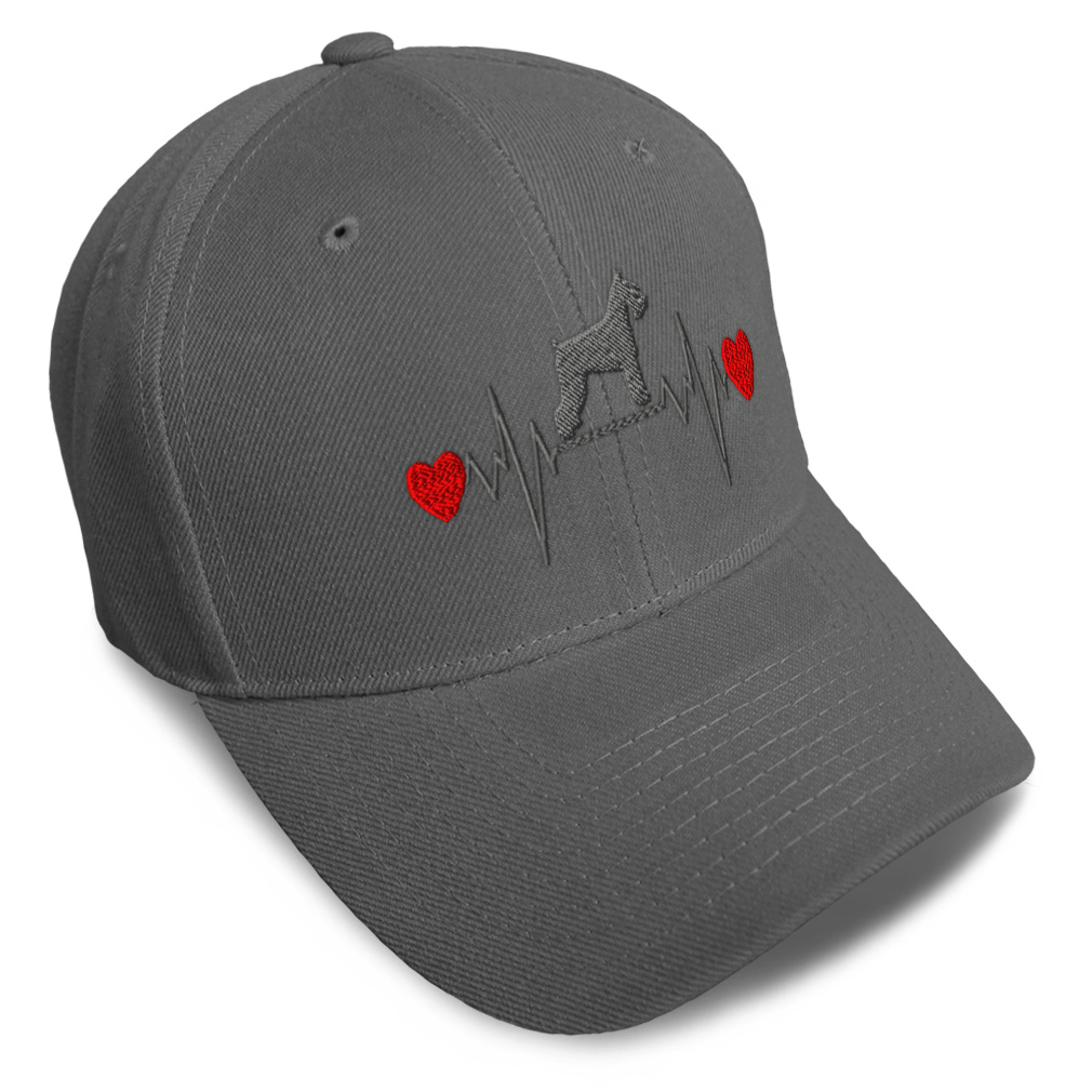 Baseball Cap Dog Schnauzer Lifeline Embroidery Dad Hats for Men & Women 1 Size - Picture 38 of 41