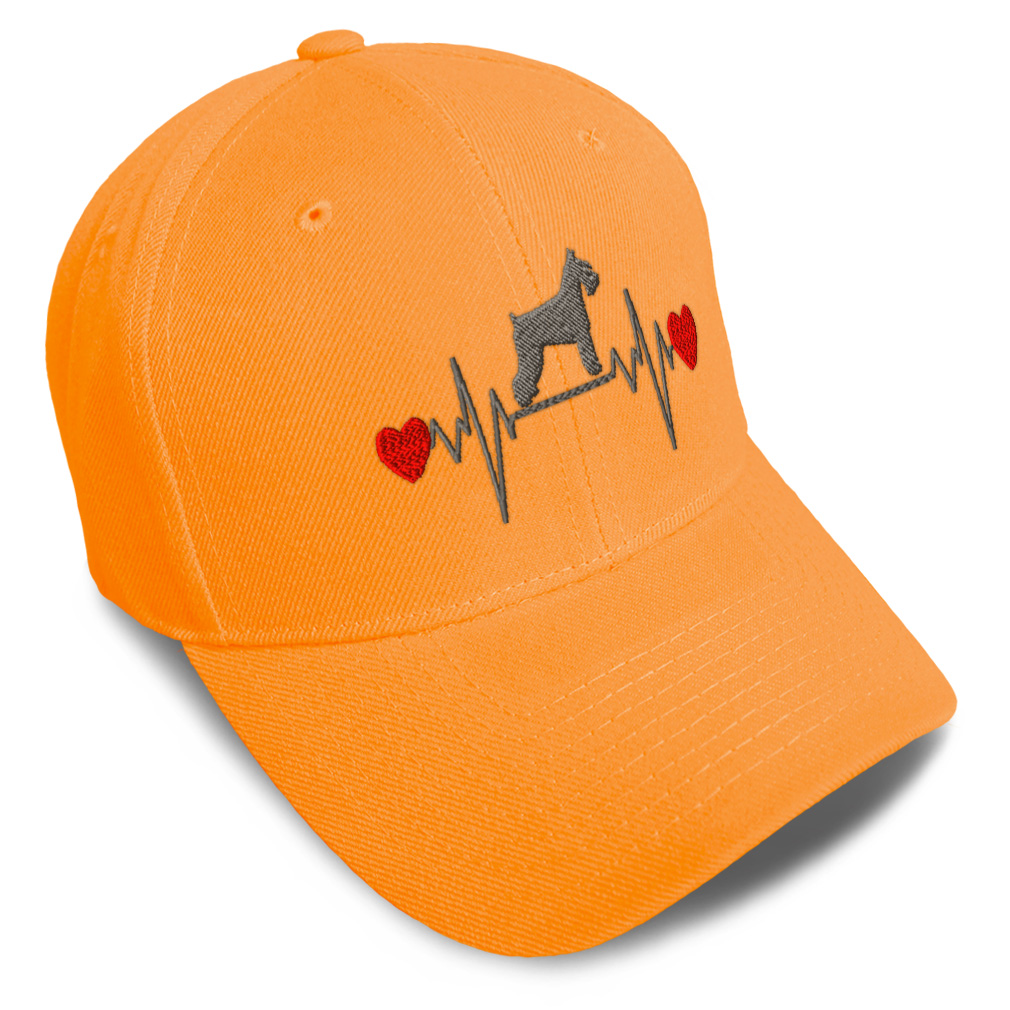 Baseball Cap Dog Schnauzer Lifeline Embroidery Dad Hats for Men & Women 1 Size - Picture 24 of 41