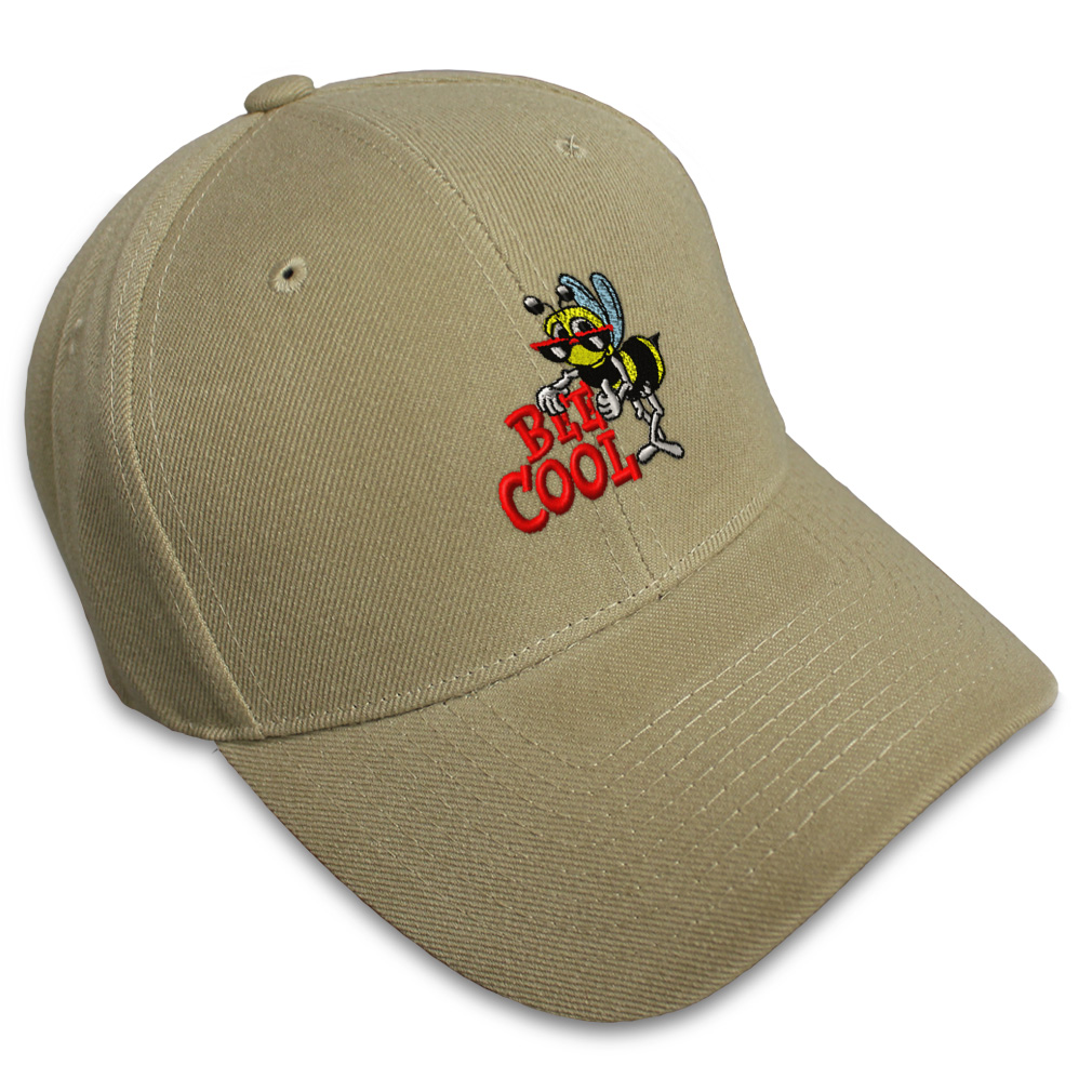 Baseball Cap Bee Cool Embroidery Dad 