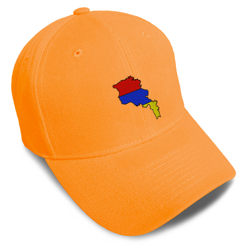 Custom Soft Baseball Cap Armenia Flag Map Embroidery Dad Hats for Men & Women Custom Soft Baseball Cap Armenia Flag Map Embroidery Dad Hats for Men & Women