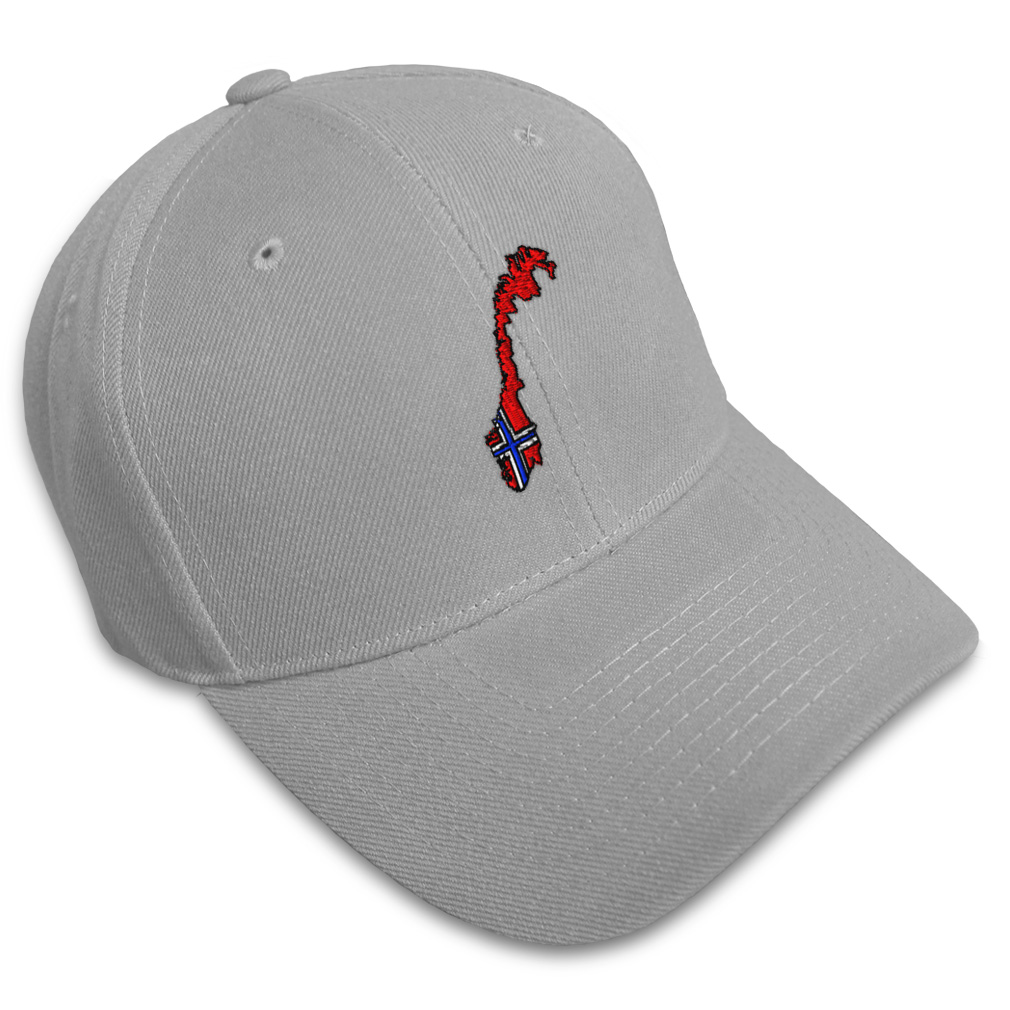Baseball Cap Norway Flag Map Embroidery Acrylic Dad Hats for Men & Women 1 Size - Picture 12 of 41