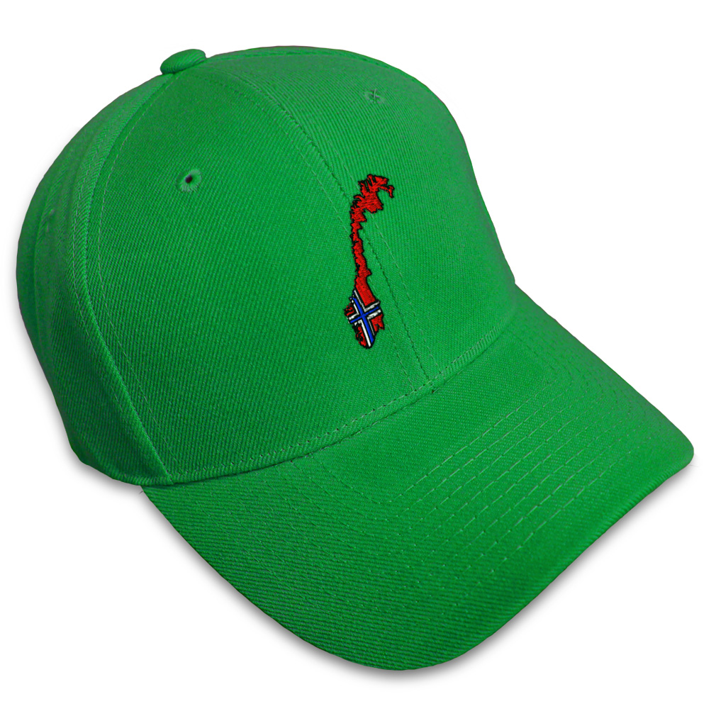 Baseball Cap Norway Flag Map Embroidery Acrylic Dad Hats for Men & Women 1 Size - Picture 18 of 41