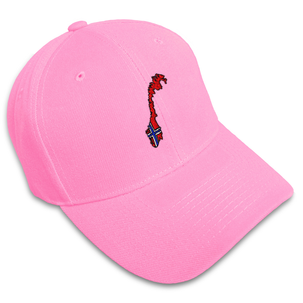 Baseball Cap Norway Flag Map Embroidery Acrylic Dad Hats for Men & Women 1 Size - Picture 32 of 41