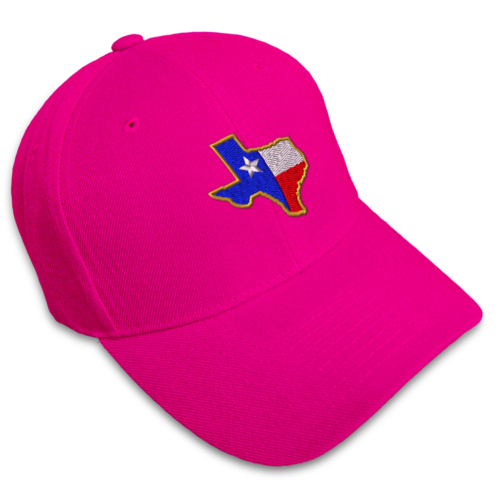 Baseball Cap Texas State Flag Map A Embroidery Dad Hats for Men & Women 1 Size - Picture 14 of 41