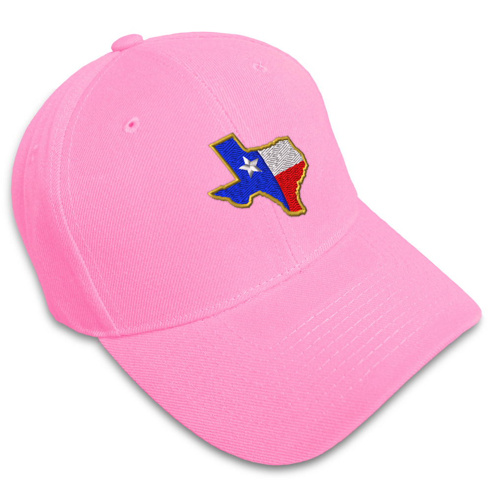 Baseball Cap Texas State Flag Map A Embroidery Dad Hats for Men & Women 1 Size - Picture 32 of 41
