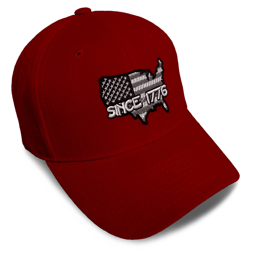 Baseball Cap America Since 1776 