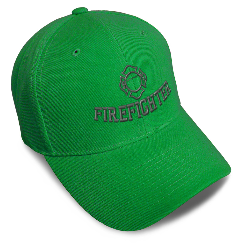 Baseball Cap Firefighter American Flag B Embroidery Dad Hats for Men & Women - Picture 18 of 41