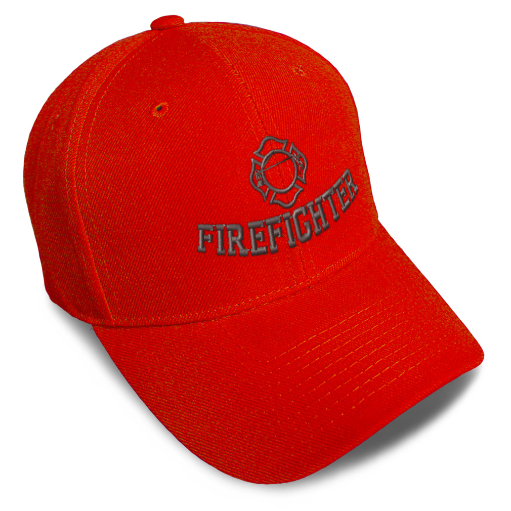 Baseball Cap Firefighter American Flag B Embroidery Dad Hats for Men & Women - Picture 28 of 41