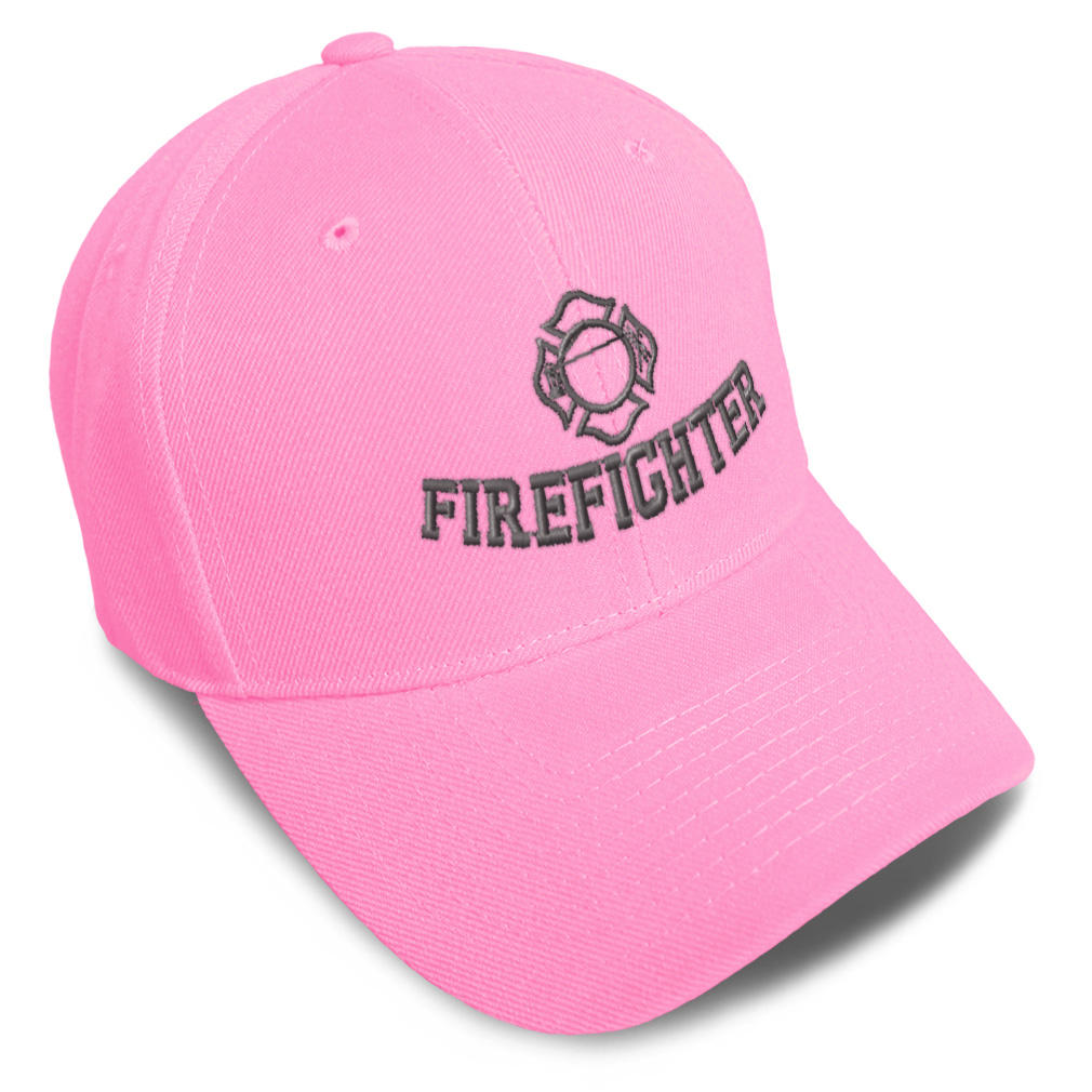Baseball Cap Firefighter American Flag B Embroidery Dad Hats for Men & Women - Picture 32 of 41