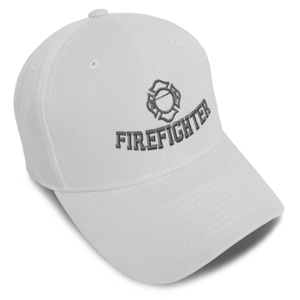 Baseball Cap Firefighter American Flag B Embroidery Dad Hats for Men & Women - Picture 34 of 41