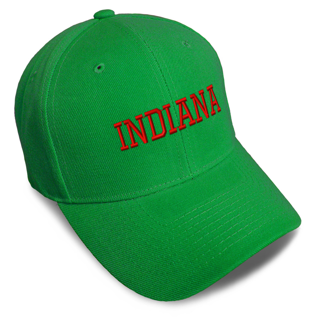 Baseball Cap Indiana State America Usa 