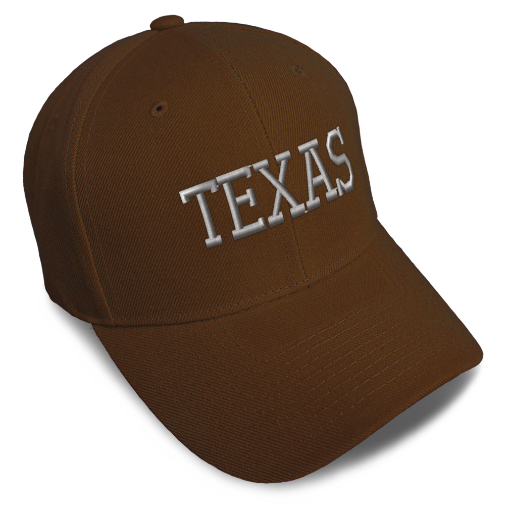 Baseball Cap Texas State Usa America A Embroidery Dad Hats for Men & Women - Picture 8 of 41