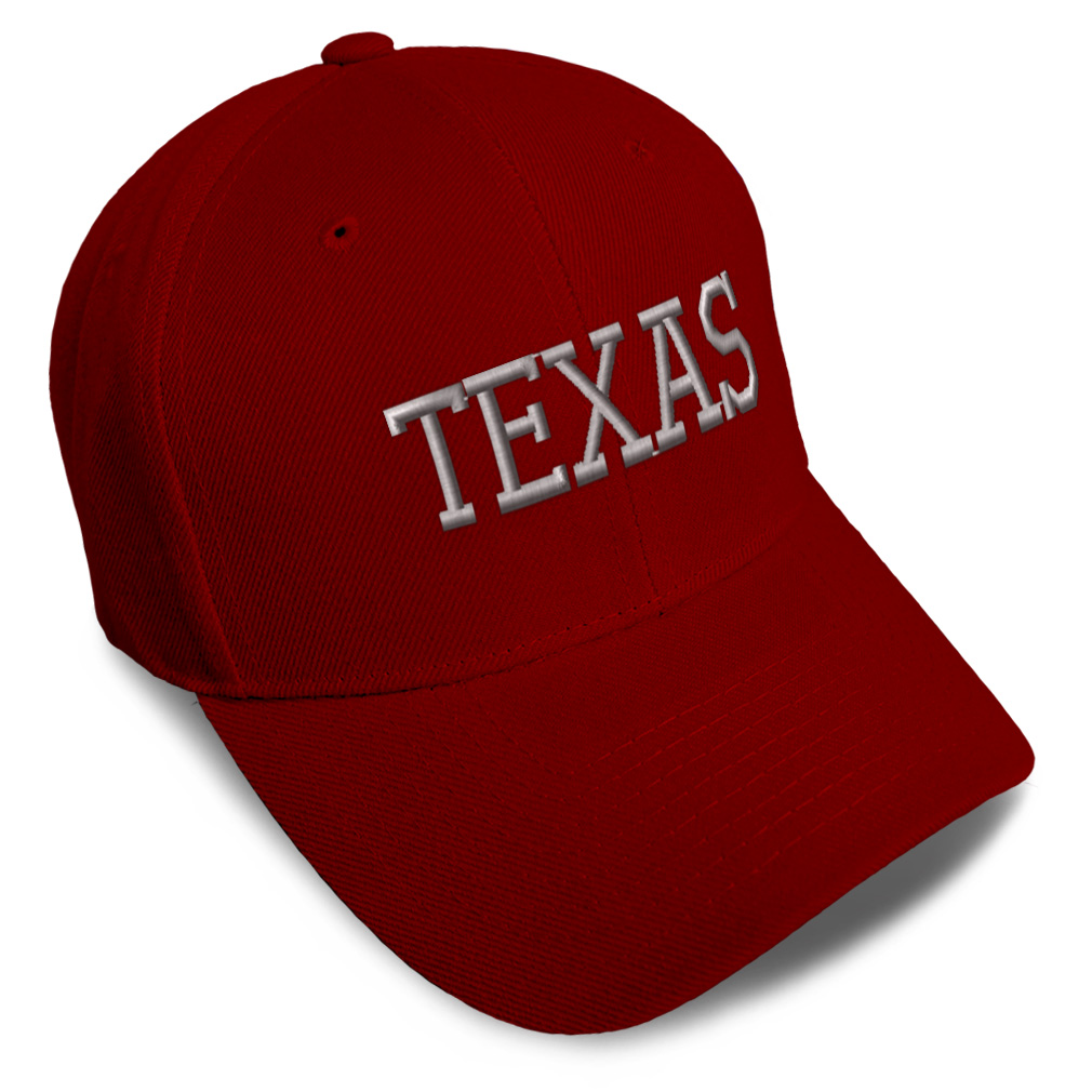 Baseball Cap Texas State Usa America A Embroidery Dad Hats for Men & Women - Picture 36 of 41