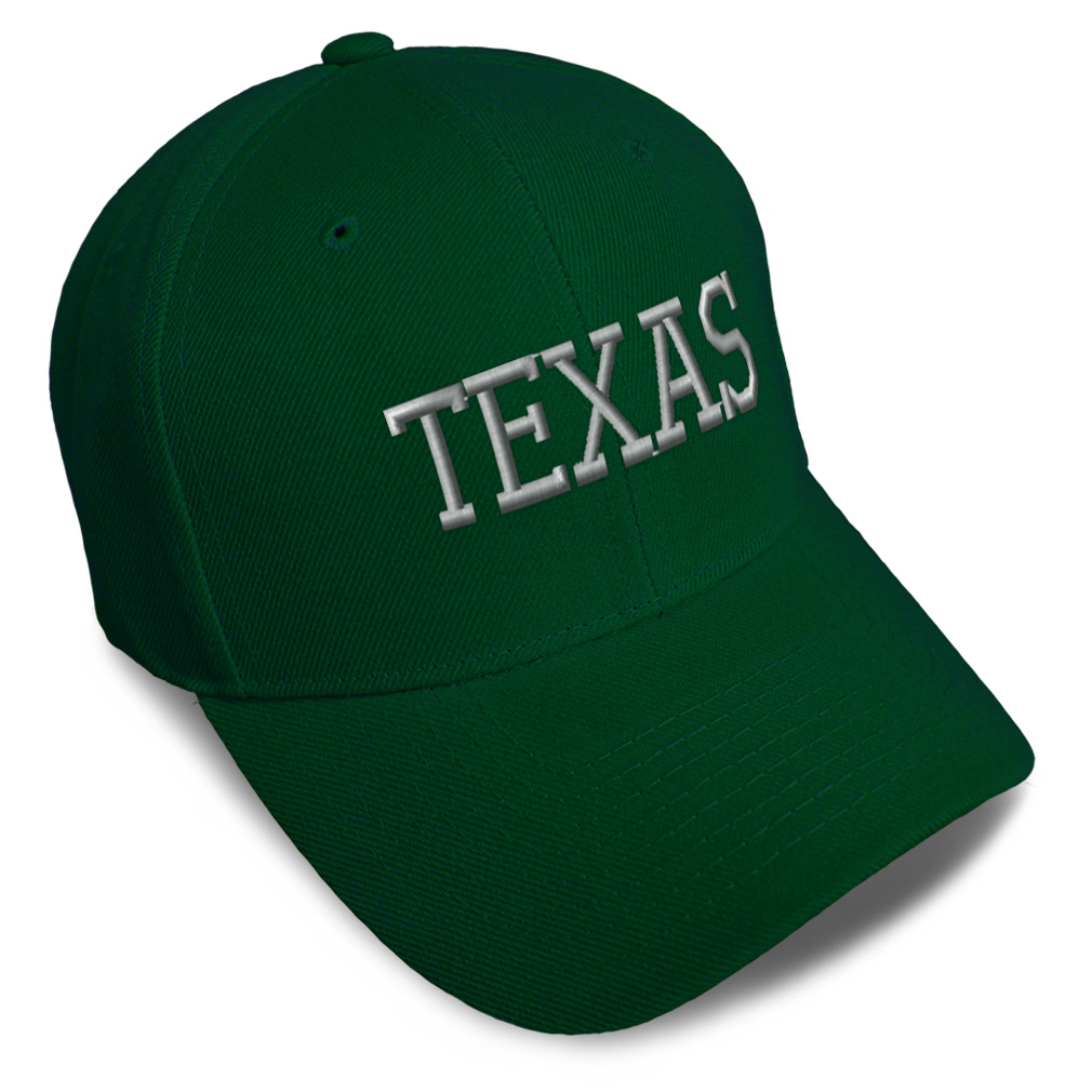 Baseball Cap Texas State Usa America A Embroidery Dad Hats for Men & Women - Picture 10 of 41