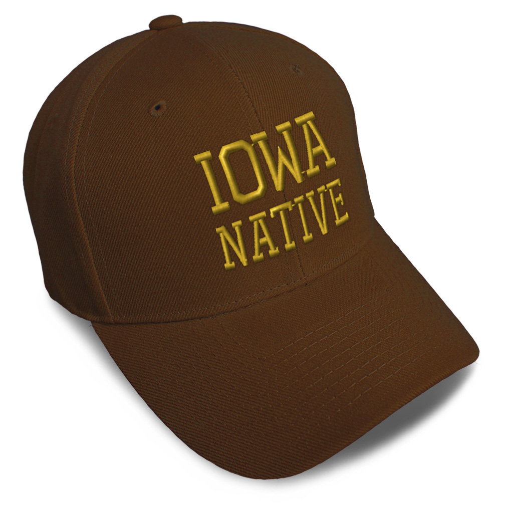 Baseball Cap Iowa Native State America 
