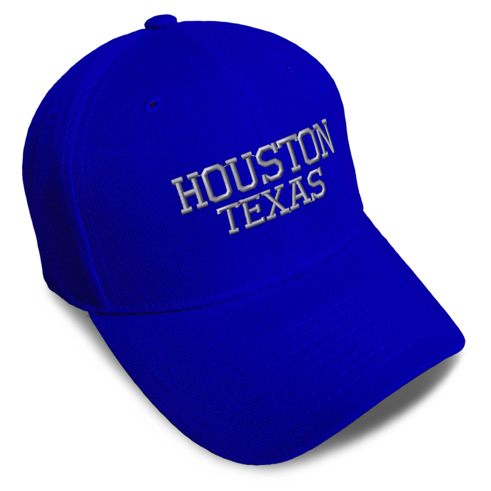 Baseball Cap Houston Texas State Us America Embroidery Dad Hats for Men