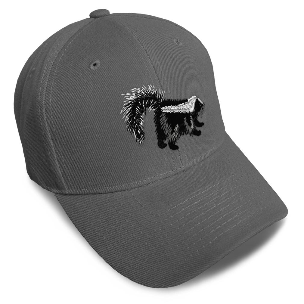 Baseball Cap Animal Wildlife Skunk Dad Hats for Men & Women Strap Closure 1 Size - Picture 38 of 41