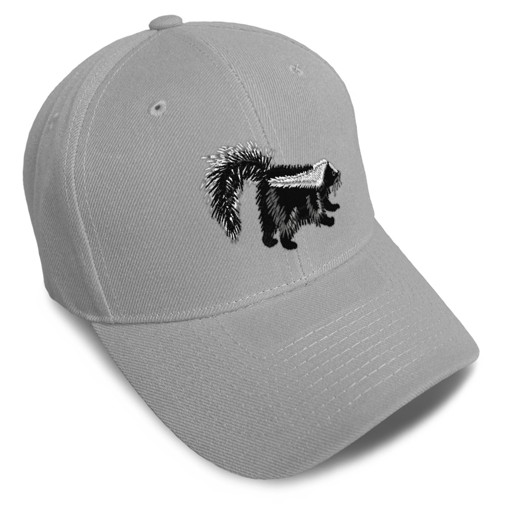 Baseball Cap Animal Wildlife Skunk Dad Hats for Men & Women Strap Closure 1 Size - Picture 12 of 41