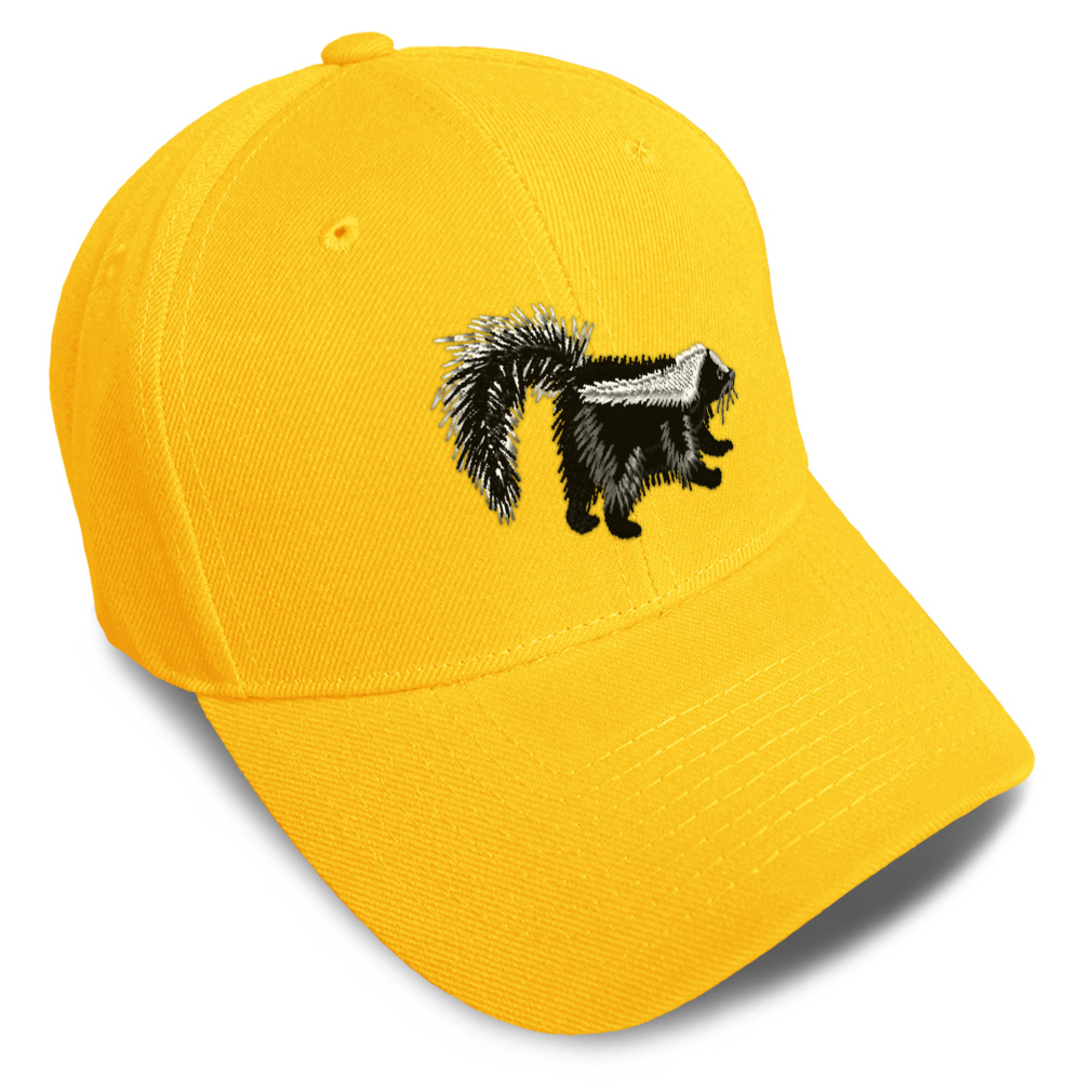 Baseball Cap Animal Wildlife Skunk Dad Hats for Men & Women Strap Closure 1 Size - Picture 40 of 41
