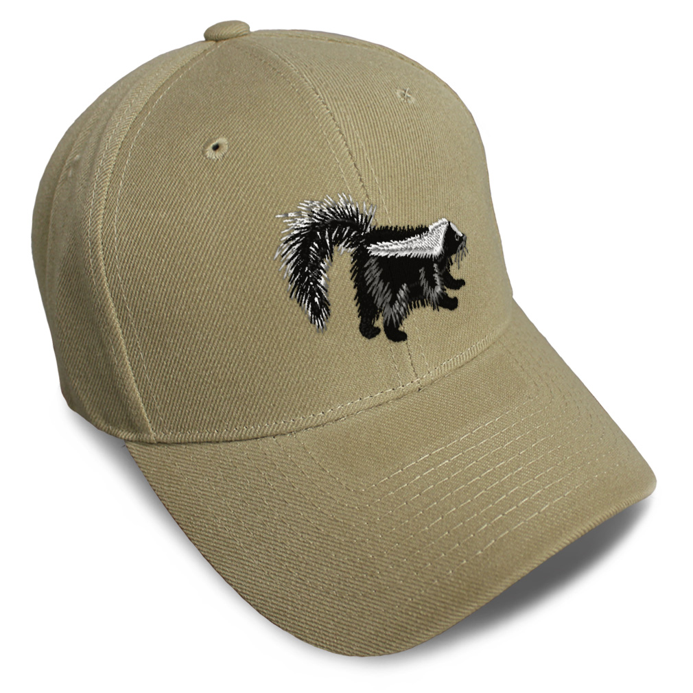 Baseball Cap Animal Wildlife Skunk Dad Hats for Men & Women Strap Closure 1 Size - Picture 16 of 41