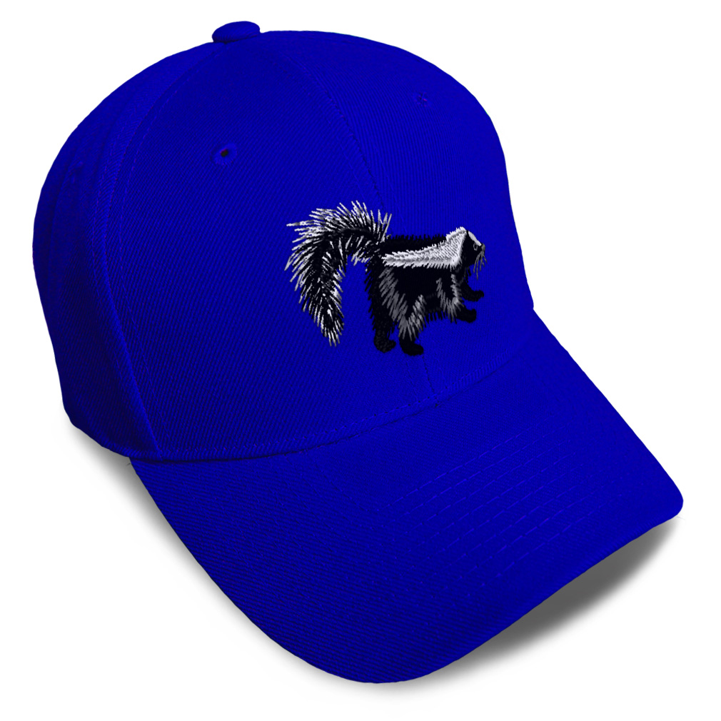Baseball Cap Animal Wildlife Skunk Dad Hats for Men & Women Strap Closure 1 Size - Picture 30 of 41