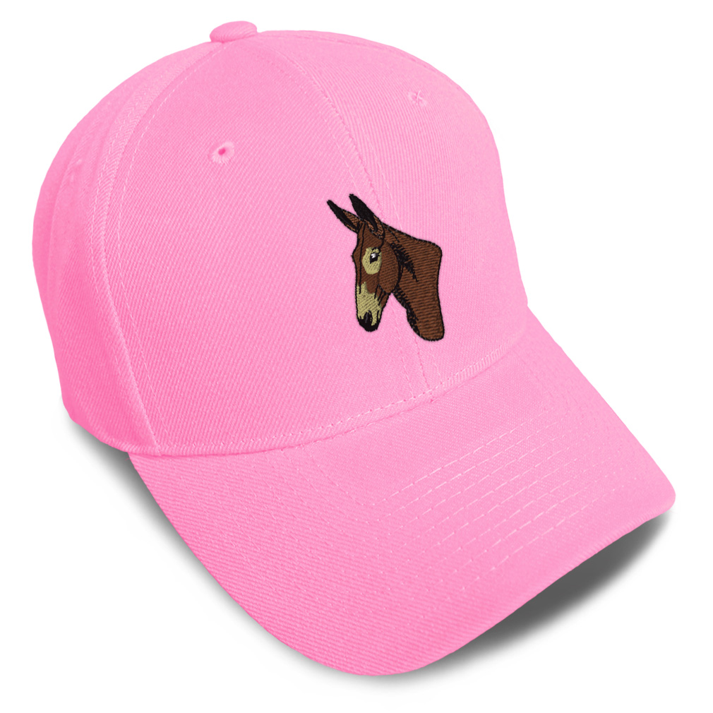 Baseball Cap Western Horse Donkey Head Acrylic Dad Hats for Men & Women 1 Size - Picture 32 of 41