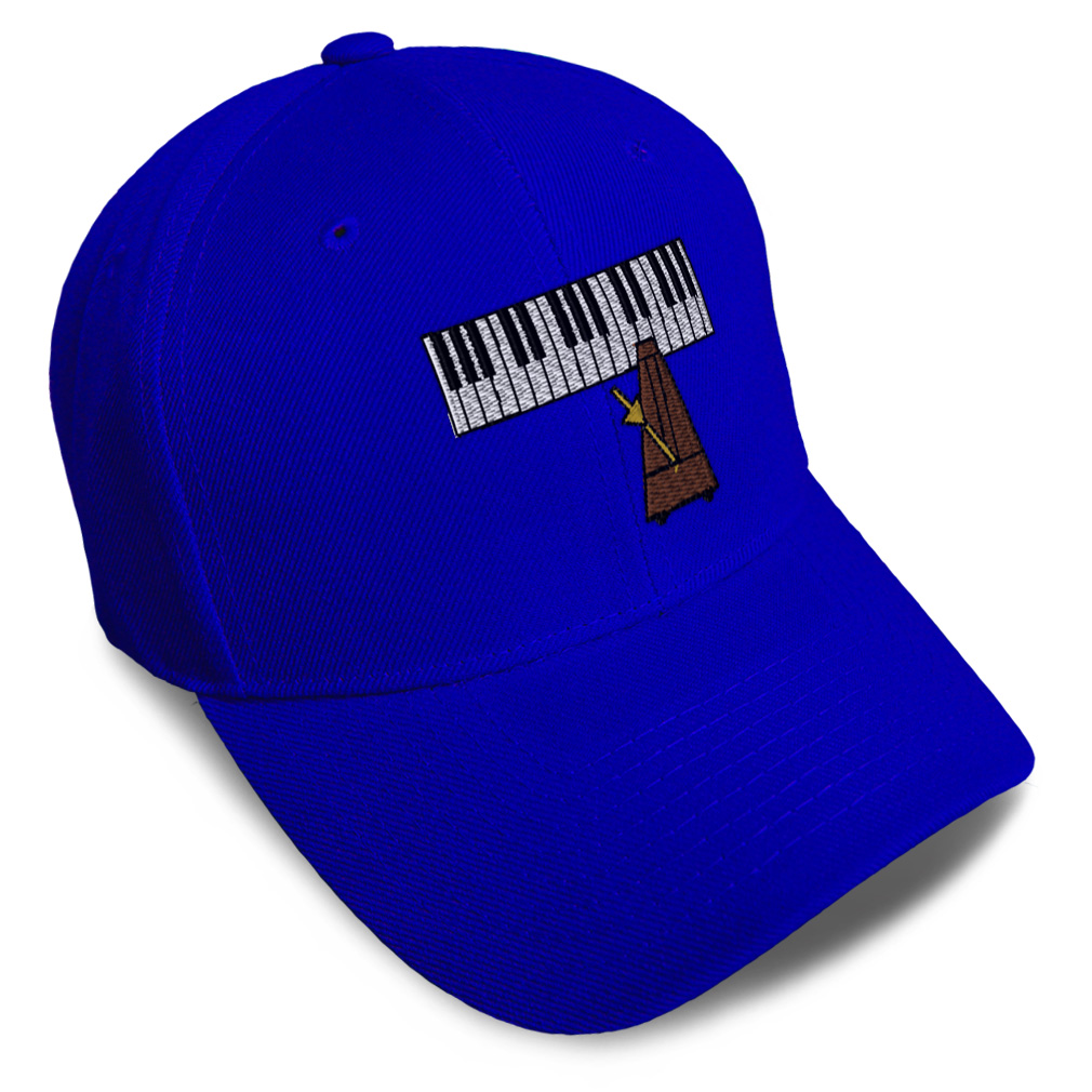 Baseball Cap Music Instrument Piano Metronome and Keys Dad Hats