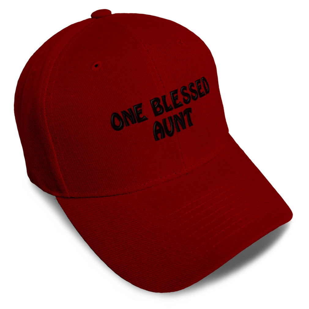 Baseball Cap 1 Blessed Aunt Blessed Family C Thankful Dad Hats for Men & Women - Picture 36 of 43