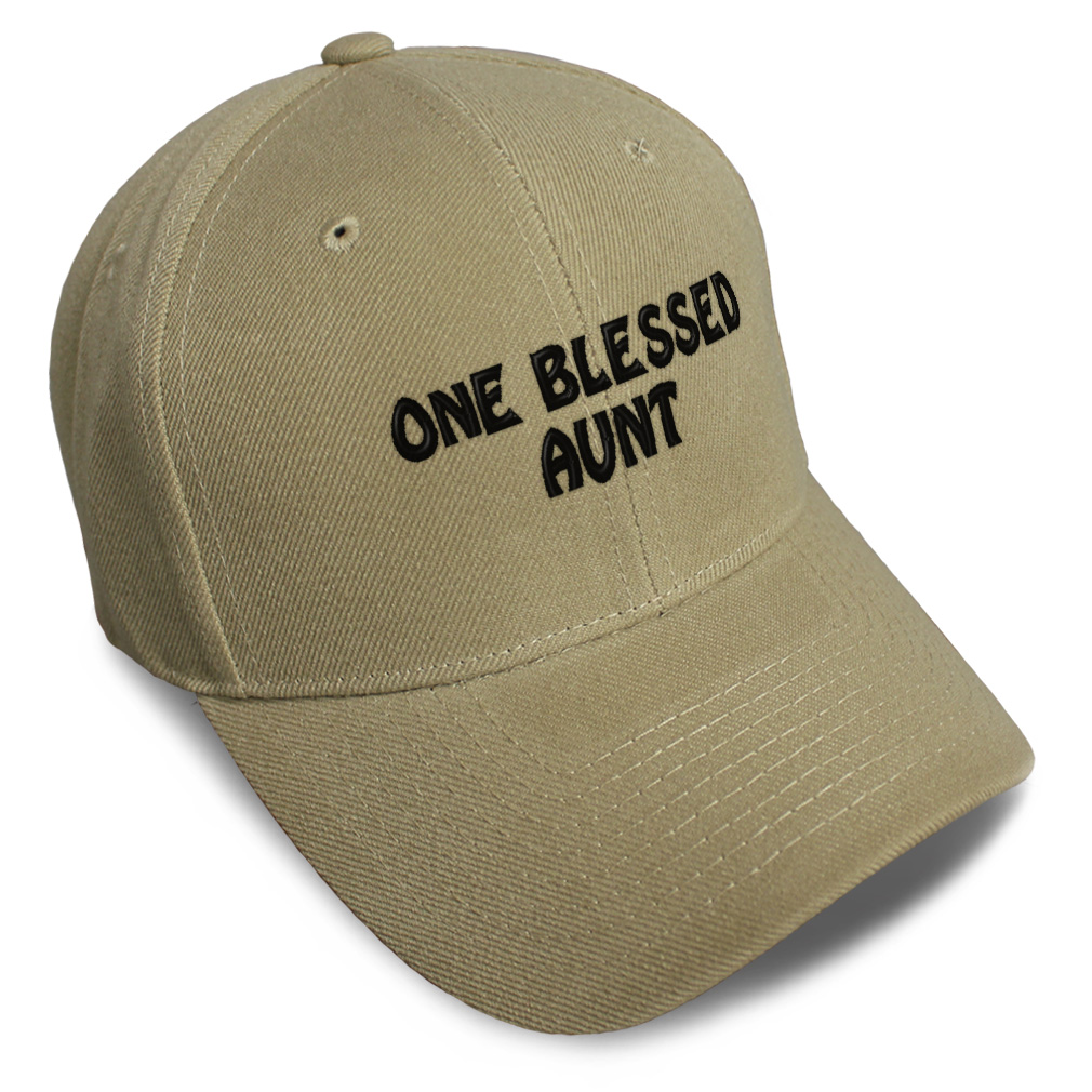 Baseball Cap 1 Blessed Aunt Blessed Family C Thankful Dad Hats for Men & Women - Picture 16 of 43