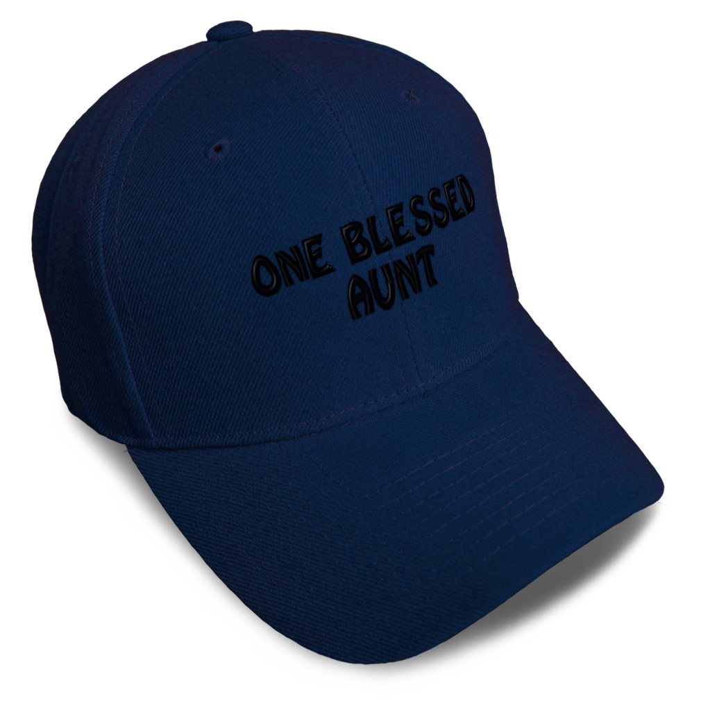 Baseball Cap 1 Blessed Aunt Blessed Family C Thankful Dad Hats for Men & Women - Picture 22 of 43