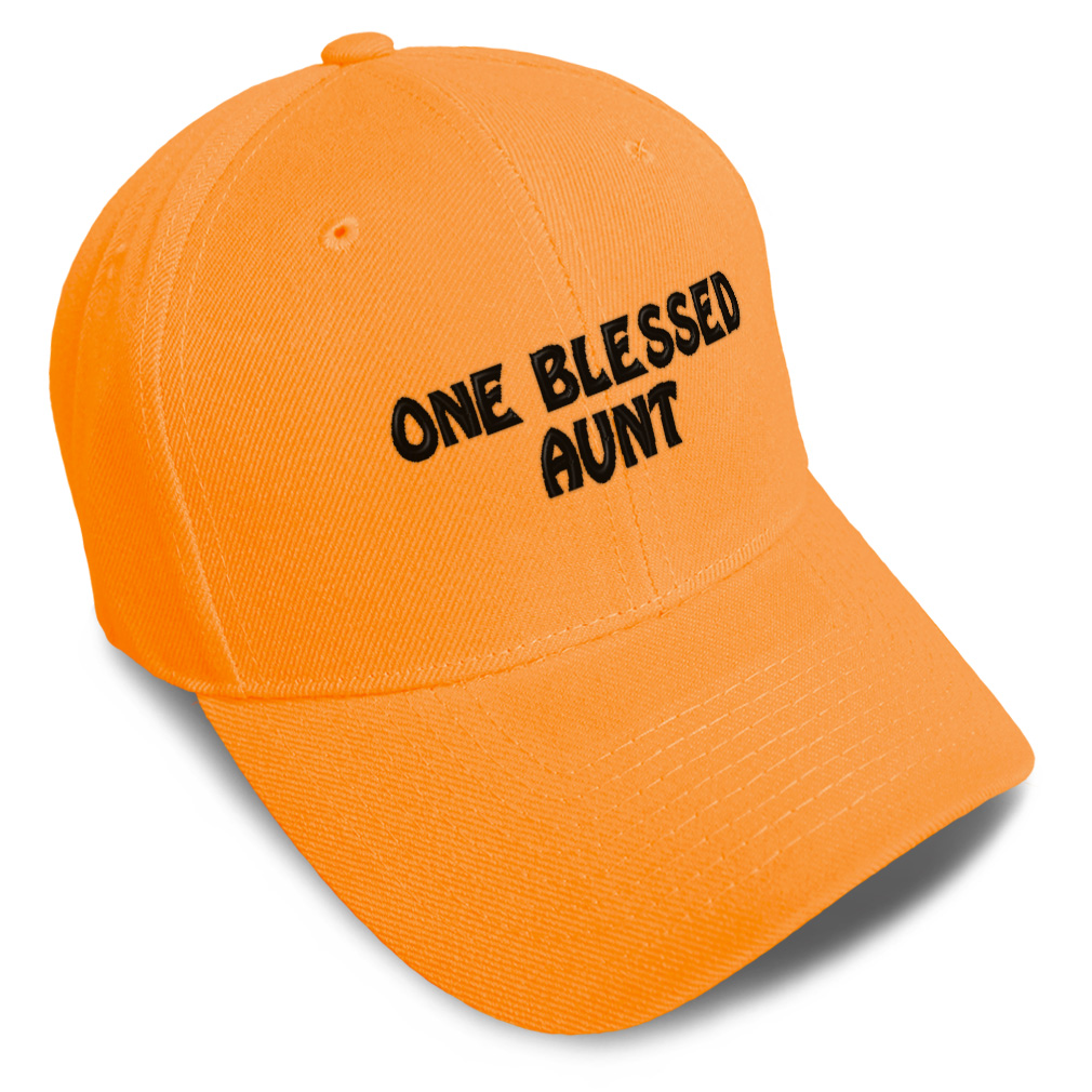 Baseball Cap 1 Blessed Aunt Blessed Family C Thankful Dad Hats for Men & Women - Picture 24 of 43