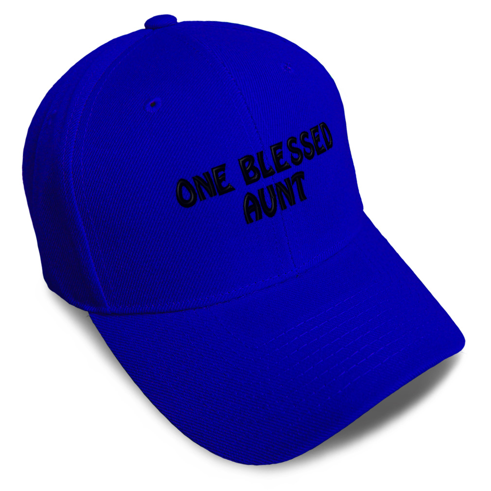 Baseball Cap 1 Blessed Aunt Blessed Family C Thankful Dad Hats for Men & Women - Picture 30 of 43