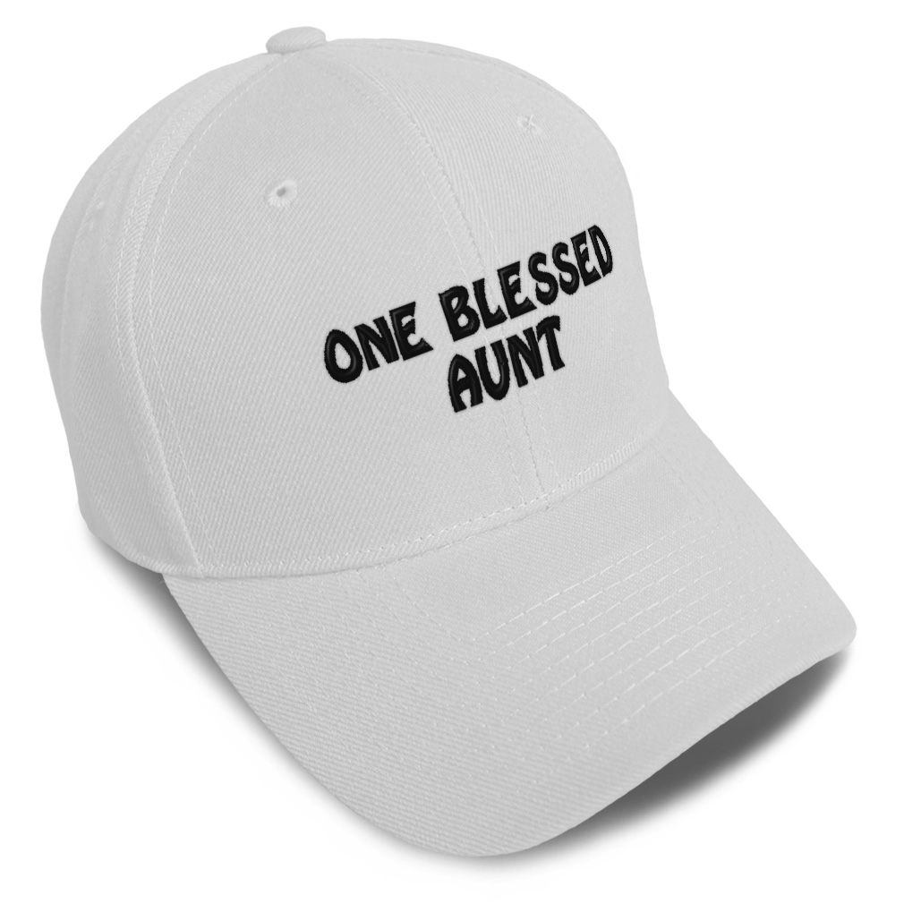 Baseball Cap 1 Blessed Aunt Blessed Family C Thankful Dad Hats for Men & Women - Picture 34 of 43