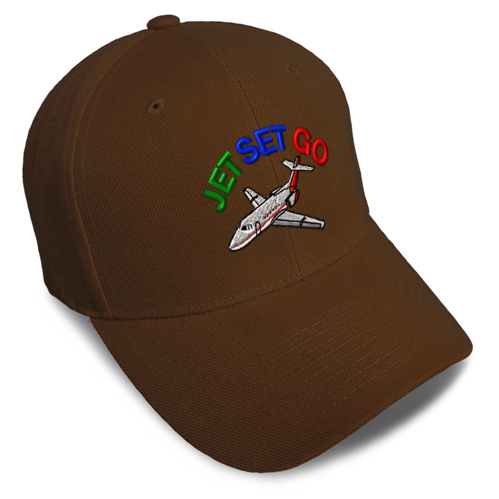 Baseball Cap Jet Set Go Style B Unique Jet Dad Hats for Men & Women 1 Size - Picture 8 of 43