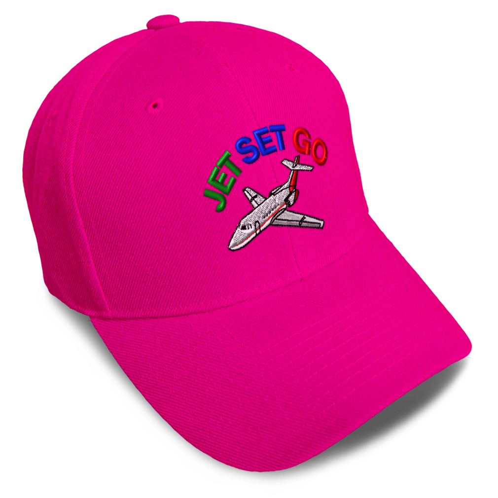 Baseball Cap Jet Set Go Style B Unique Jet Dad Hats for Men & Women 1 Size - Picture 14 of 43