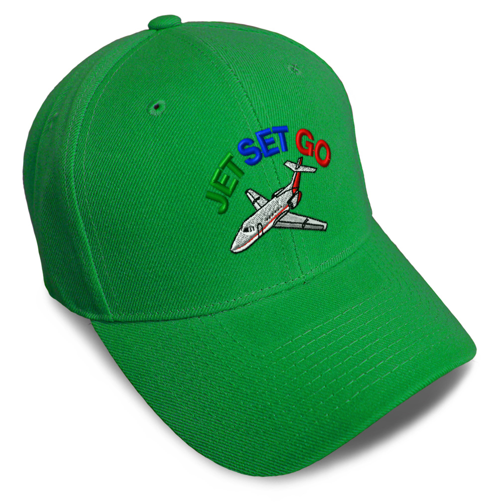 Baseball Cap Jet Set Go Style B Unique Jet Dad Hats for Men & Women 1 Size - Picture 18 of 43