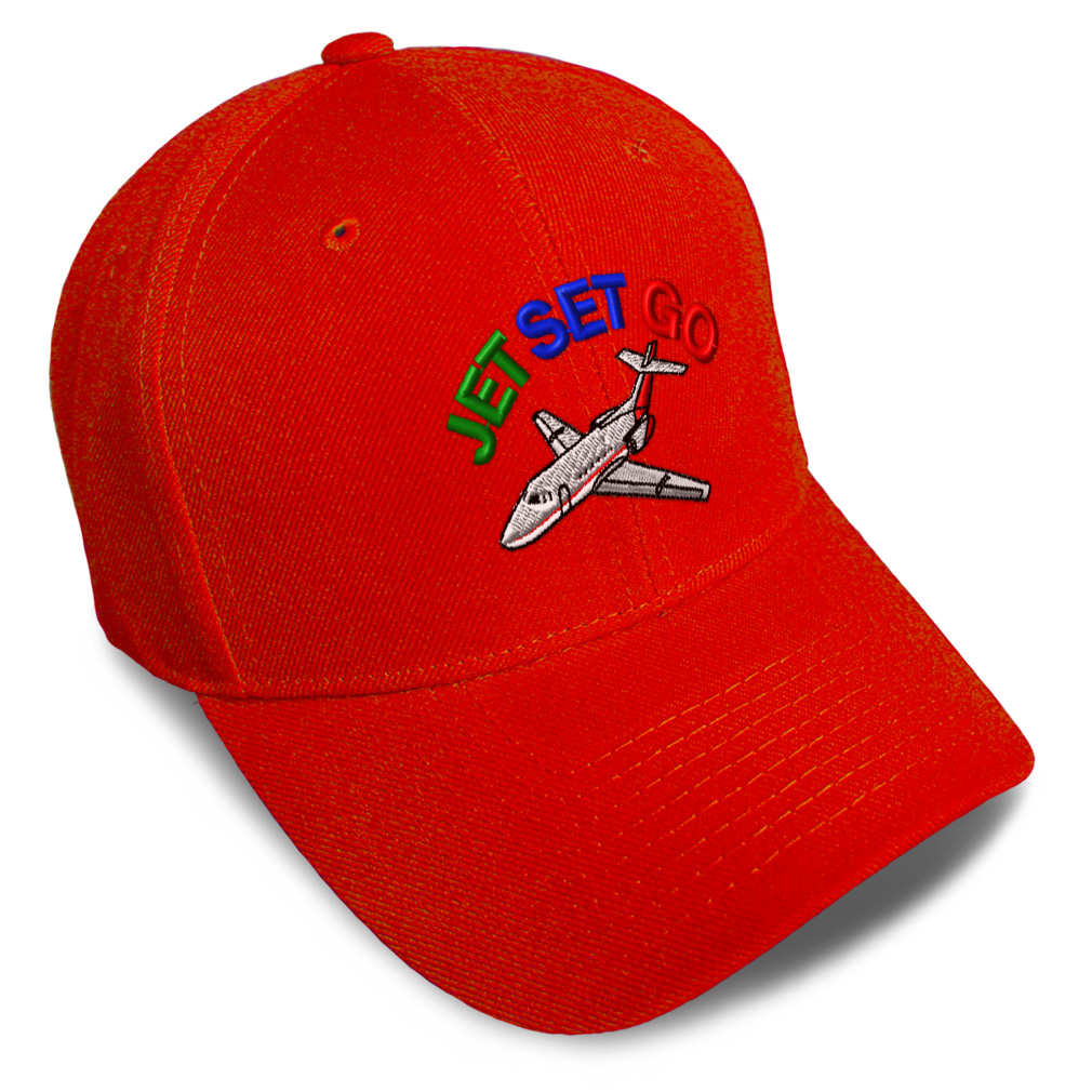 Baseball Cap Jet Set Go Style B Unique Jet Dad Hats for Men & Women 1 Size - Picture 28 of 43