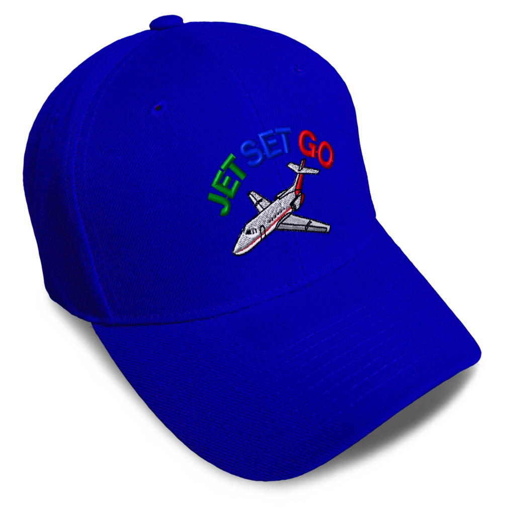 Baseball Cap Jet Set Go Style B Unique Jet Dad Hats for Men & Women 1 Size - Picture 30 of 43