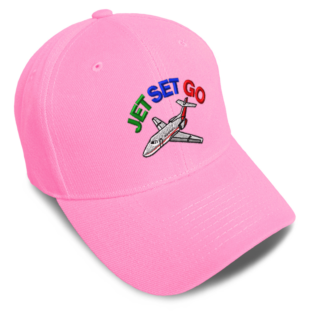 Baseball Cap Jet Set Go Style B Unique Jet Dad Hats for Men & Women 1 Size - Picture 32 of 43