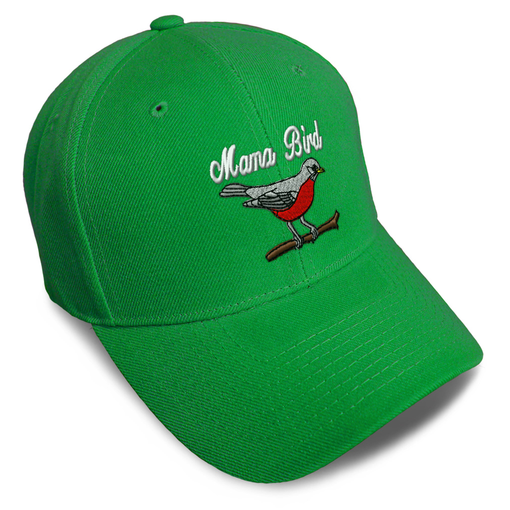 Baseball Cap Mama Bird Acrylic Nest 