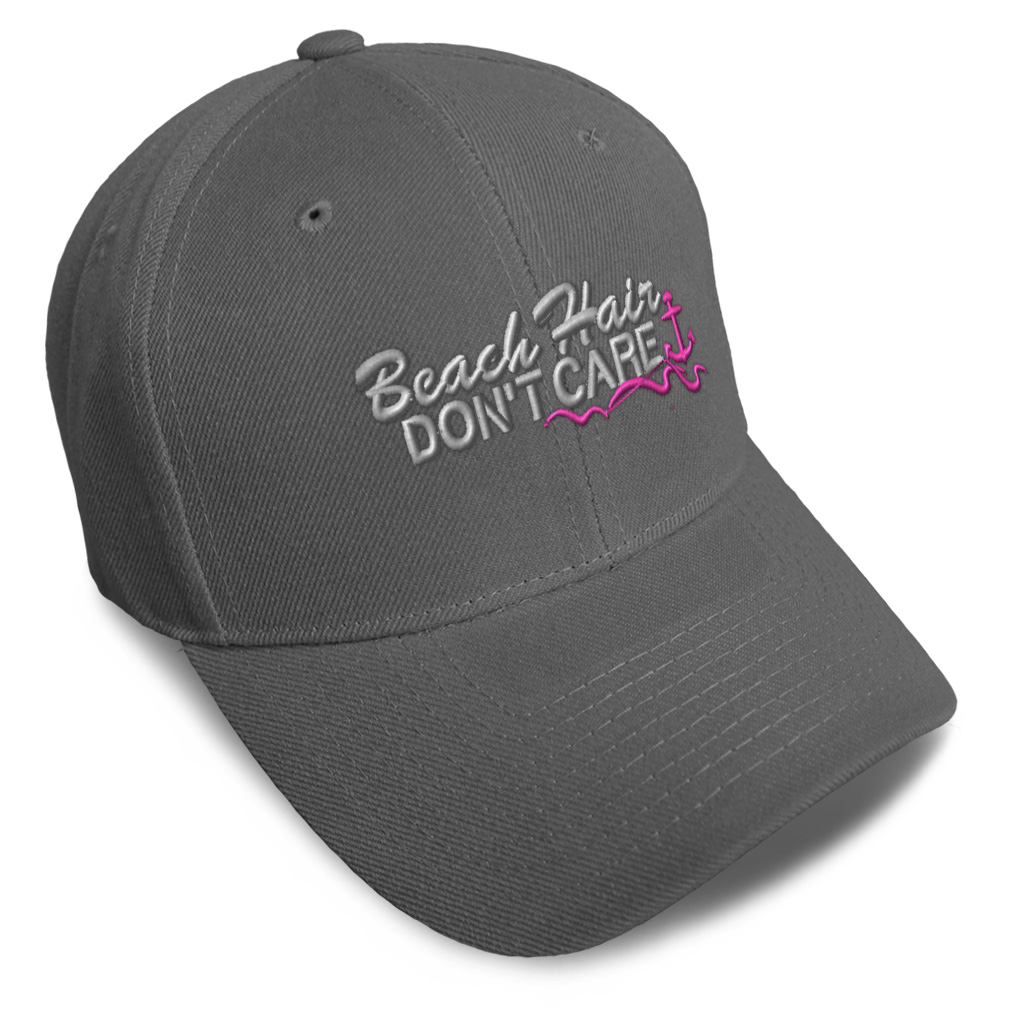 Baseball Cap Beach Hair Don'T Care Style B Ocean Dad Hats for Men & Women 1 Size - Picture 38 of 43