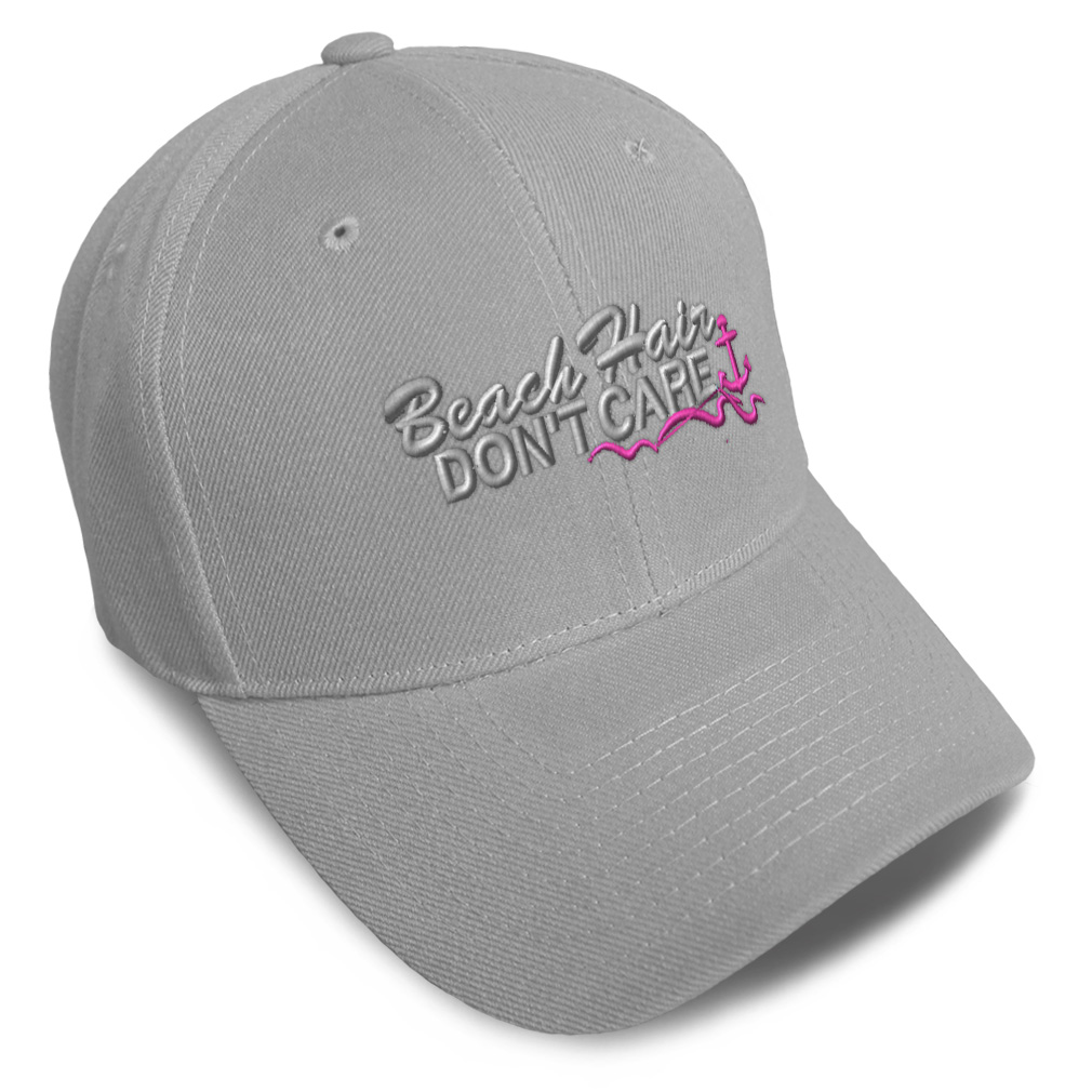 Baseball Cap Beach Hair Don'T Care Style B Ocean Dad Hats for Men & Women 1 Size - Picture 12 of 43