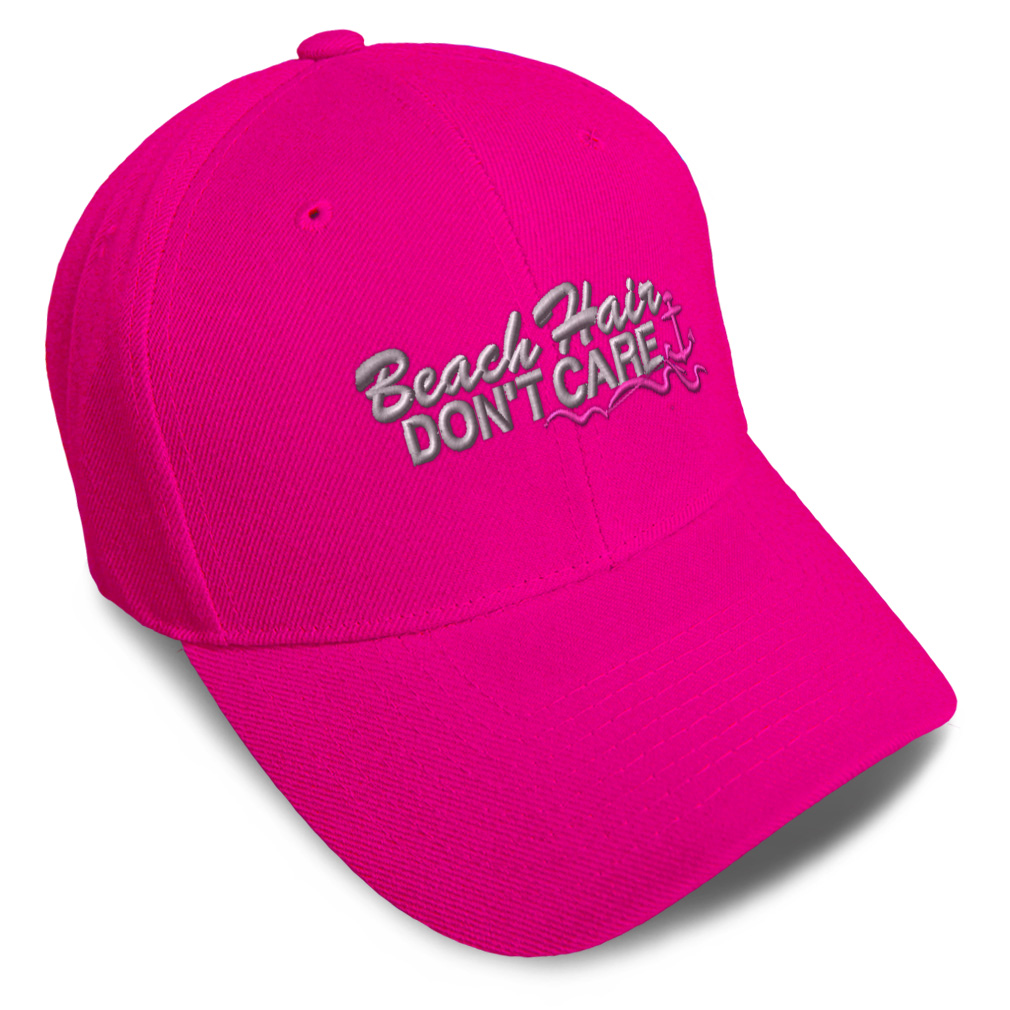 Baseball Cap Beach Hair Don'T Care Style B Ocean Dad Hats for Men & Women 1 Size - Picture 14 of 43