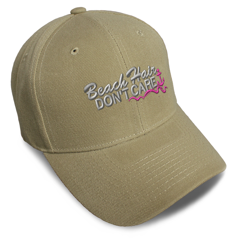 Baseball Cap Beach Hair Don'T Care Style B Ocean Dad Hats for Men & Women 1 Size - Picture 16 of 43