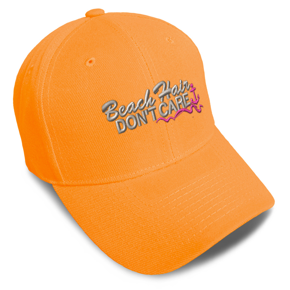 Baseball Cap Beach Hair Don'T Care Style B Ocean Dad Hats for Men & Women 1 Size - Picture 24 of 43