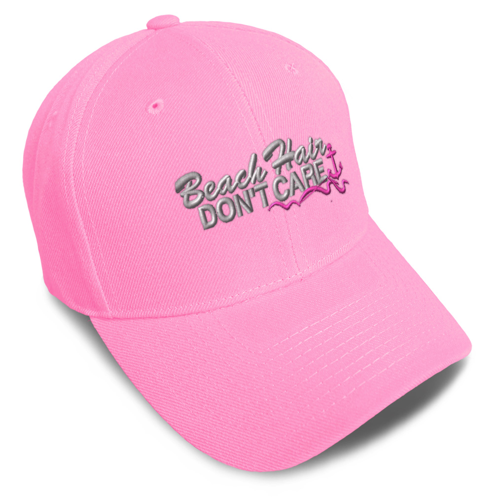 Baseball Cap Beach Hair Don'T Care Style B Ocean Dad Hats for Men & Women 1 Size - Picture 32 of 43