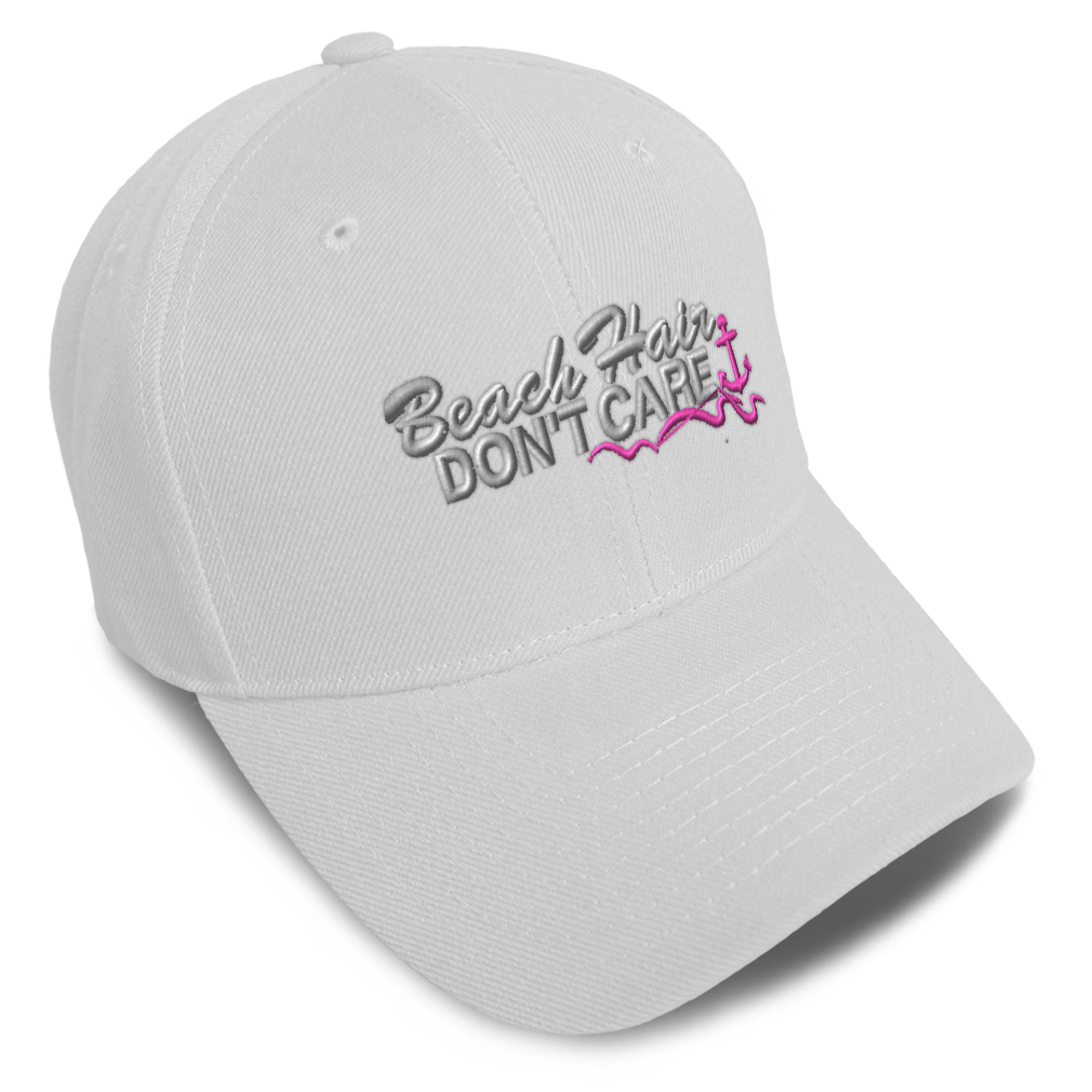 Baseball Cap Beach Hair Don'T Care Style B Ocean Dad Hats for Men & Women 1 Size - Picture 34 of 43